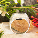 3D Silver Table Mountain Ring