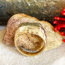 Yellow Gold Table Mountain Ring