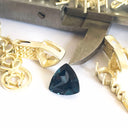 Topaz - London Blue Trilliant Cut - 2.13ct