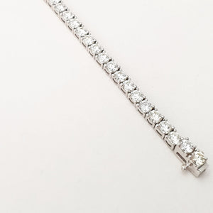 5ct White Diamond Tennis Bracelet