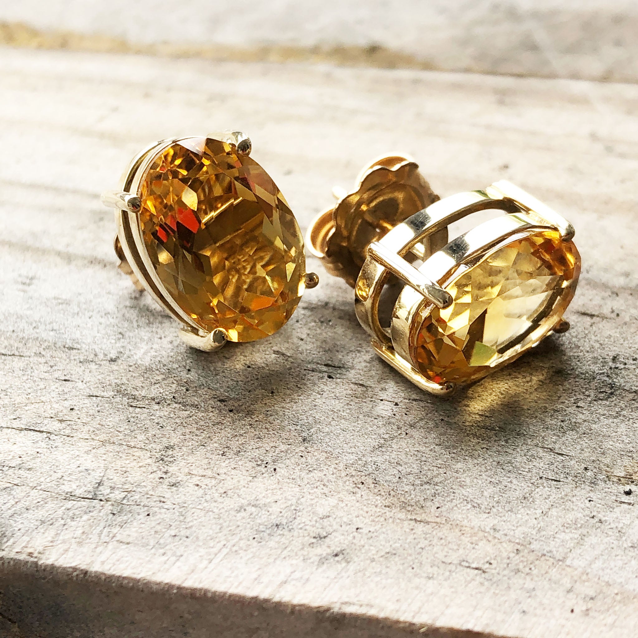 Citrine Earrings