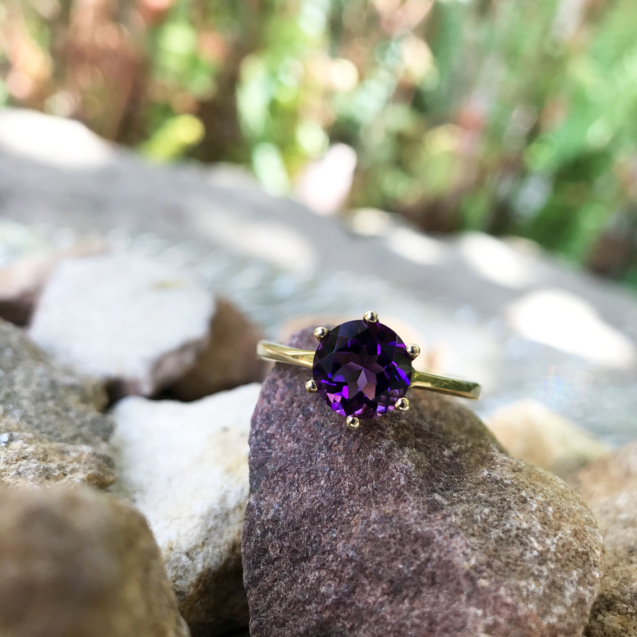 Amethyst Rings