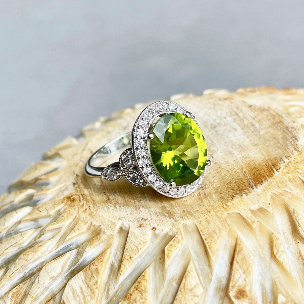 Peridot Rings