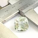 loose green amethyst gemstone