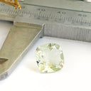 loose green amethyst gemstone