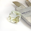 loose green amethyst gemstone