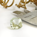 loose green amethyst gemstone