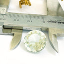 loose green amethyst gemstone