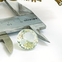 loose green amethyst gemstone