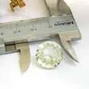 loose green amethyst gemstone