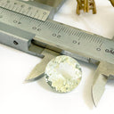 loose green amethyst gemstone