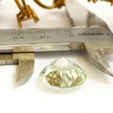 loose green amethyst gemstone