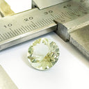 loose green amethyst gemstone