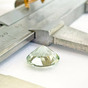 loose green amethyst gemstone