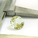 loose green amethyst gemstone