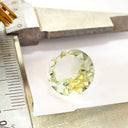 loose green amethyst gemstone