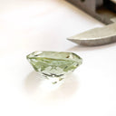 loose green amethyst gemstone