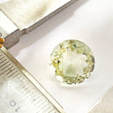 loose green amethyst gemstone