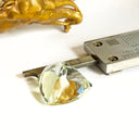 loose green amethyst gemstone