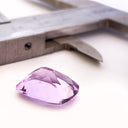 Loose cushion cut purple amethyst gemstone