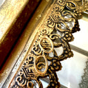 Angular Oval Yellow Gold Hoops