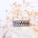 Black Diamond White Gold Ring
