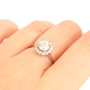 Celestial Queen White Gold Ring