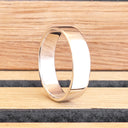 Classic 5.5mm Wide White Gold Band Ring