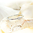 Solitaire White Diamond ring