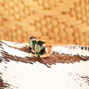 Classic Four Claw Tsavorite Rose Gold Studs