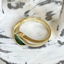 Yellow Gold Tsavorite Ring