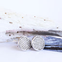 White Diamond White Gold Earrings