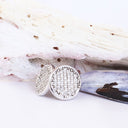 White Diamond White Gold Earrings