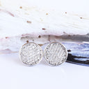 White Diamond White Gold Earrings