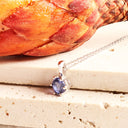 White Gold Tanzanite Pendant
