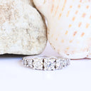 White Diamond White Gold Ring