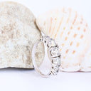 White Diamond White Gold Ring