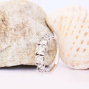 White Diamond White Gold Ring
