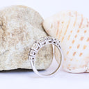 White Diamond White Gold Ring