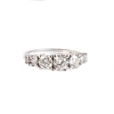 White Diamond White Gold Ring