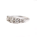 White Diamond White Gold Ring