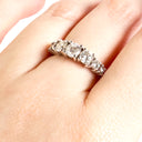 White Diamond White Gold Ring
