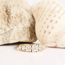 Diamond Crescendo White Diamond Ring in Yellow Gold
