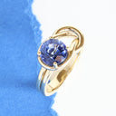 Sapphire Yellow Gold Ring