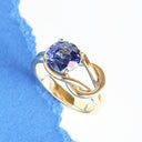 Sapphire Yellow Gold Ring