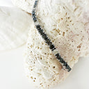 Elegant Black Diamond with Sparkling White Diamond Highlight Bracelet