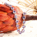 Tanzanite tennis bracelet