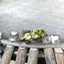 Elegant Trilogy Round Cut Peridot Yellow Gold Ring