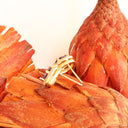 Enchanting Round Cut Tanzanite With Diamond Halo Yellow Gold Earrings