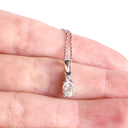 First Light White Diamond Pendant